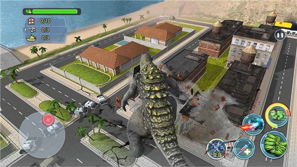 怪獸毀滅城市