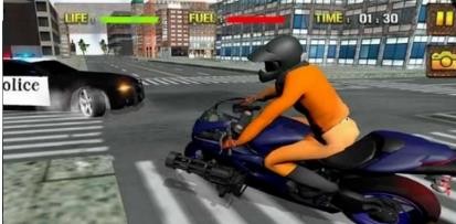 摩托逃獄大逃亡(Traffic Cop Bike Prison Escape)
