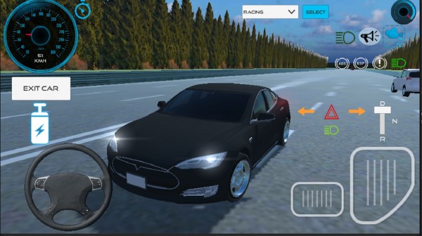 特斯拉汽車(Tesla City Drive Game - Protocol)