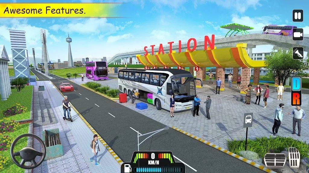 瘋狂山頂巴士駕駛(BusSimulation2021)