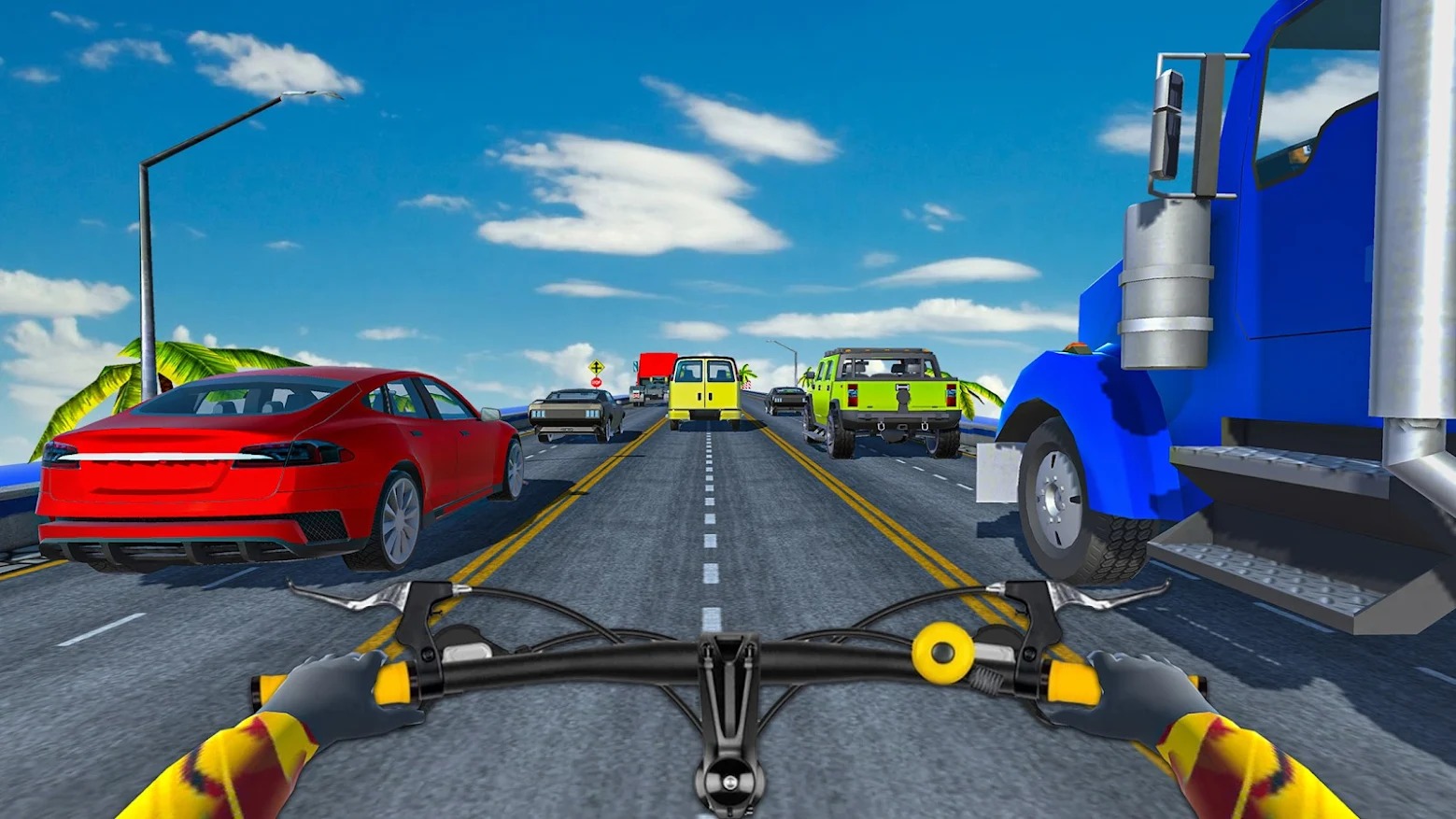瘋狂的自行車跑酷(Endless Cycle Race)