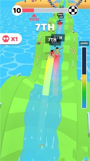 水滑梯競(jìng)技場(chǎng)(Aqua Hills.io)