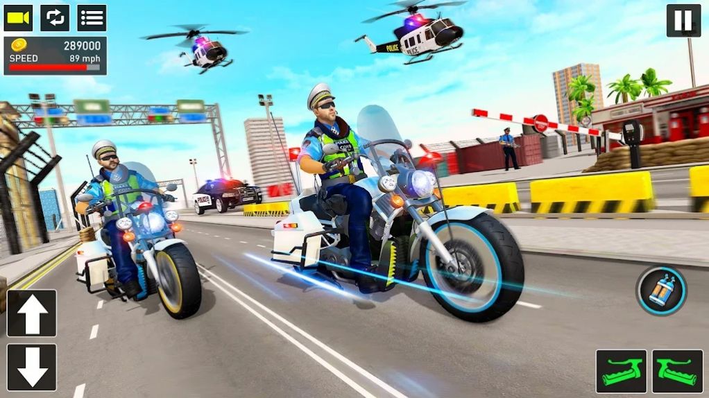 摩托交警邊境巡邏(Police Bike Border Patrol)