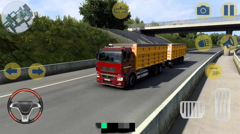 載物卡車運(yùn)輸(Dump Truck Driving Truck Games)
