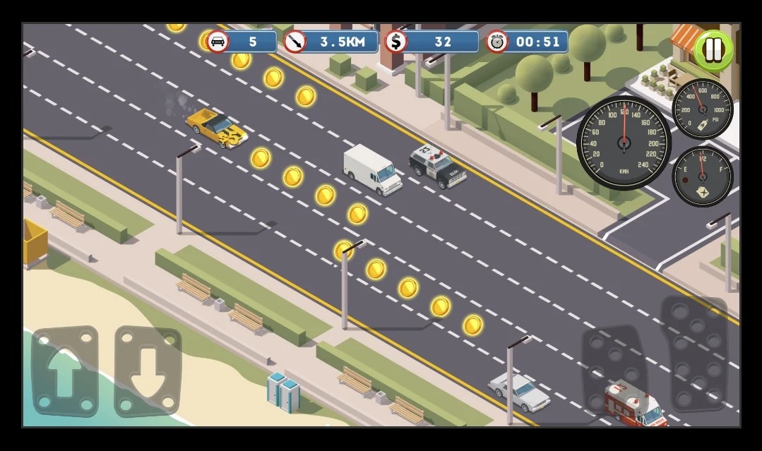 小黃汽車賽車(Traffic Racer)