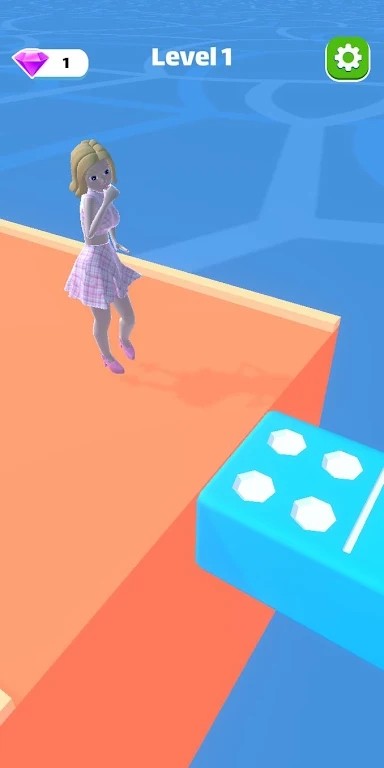 多米諾少女沖刺(Dominoes Run)