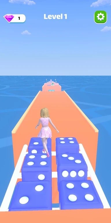 多米諾少女沖刺(Dominoes Run)