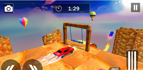 瘋狂極限汽車特技比賽(Car Stunts Race)