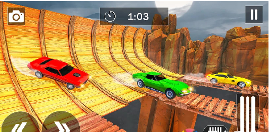 瘋狂極限汽車特技比賽(Car Stunts Race)