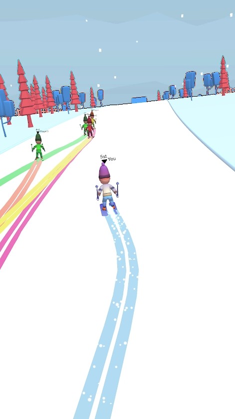 滑雪山3d(Skier hill 3d)