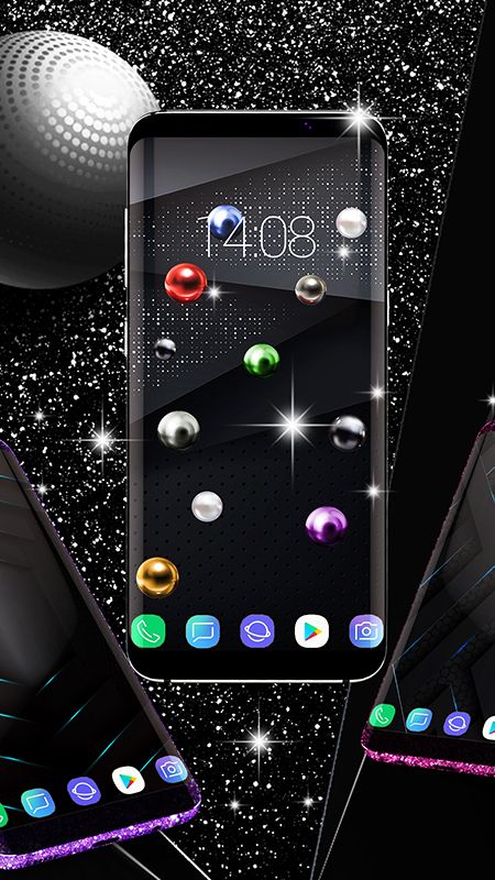 Black HD Live Wallpaper