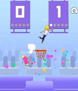 布娃娃扣籃決斗(Ragdoll Dunk Duel)