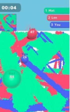 染色競技場(Coloring io)