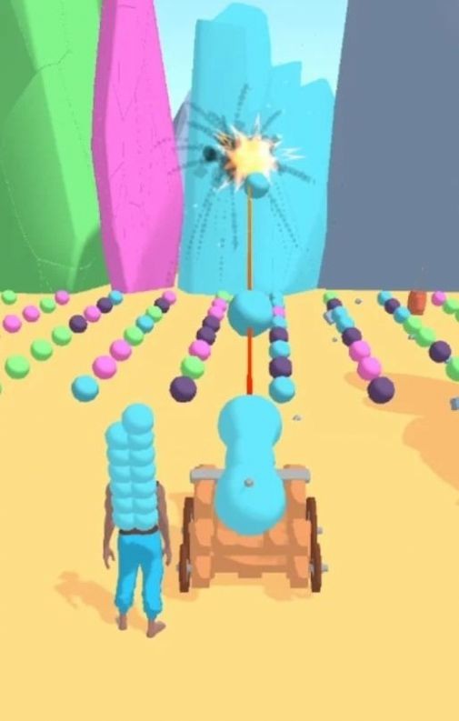 撿炮彈競賽(Cannonball Race)