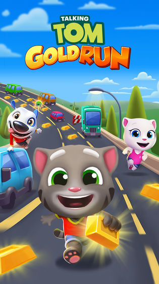 汤姆猫跑酷正版(Talking Tom Gold Run)