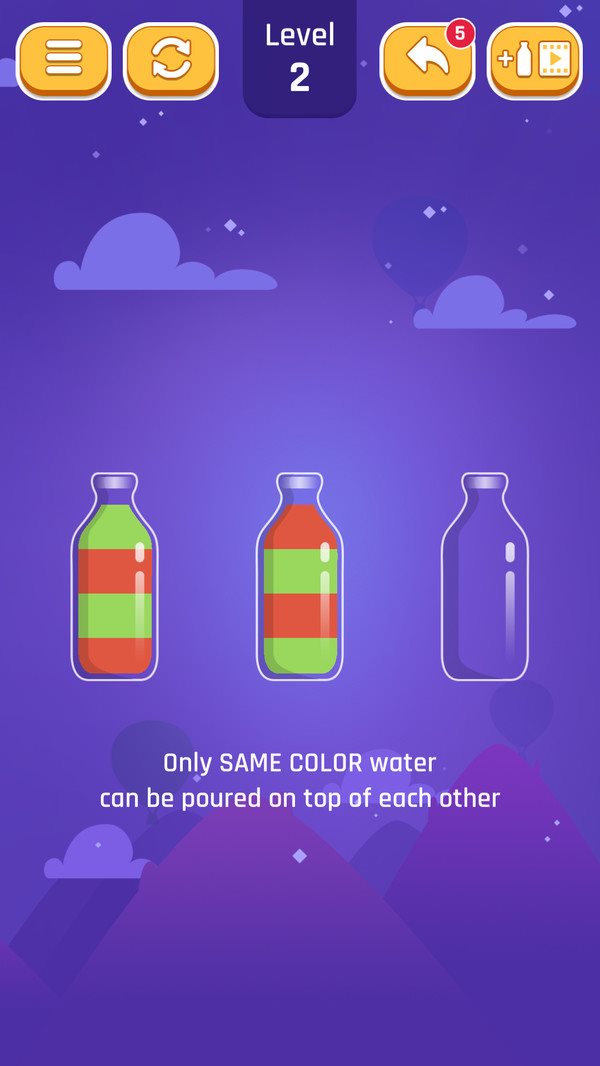 快乐水排序拼图