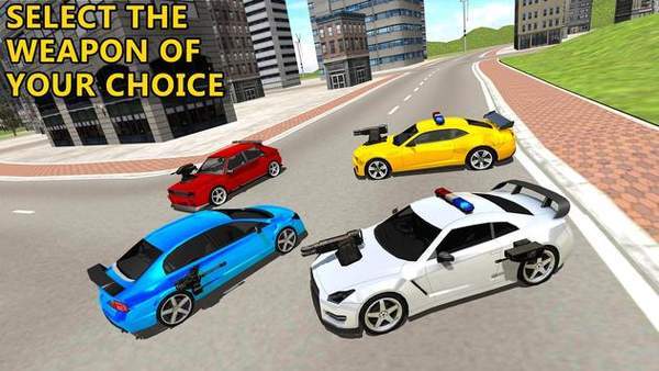 駕駛警車射擊(Police Car Shooting Games, Car M)