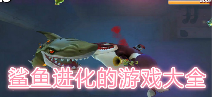 鲨鱼进化的游戏大全