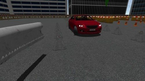 跑车特技飙车场