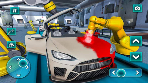 汽車工廠模擬器3d