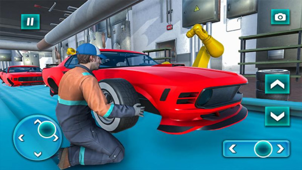 汽車工廠模擬器3d