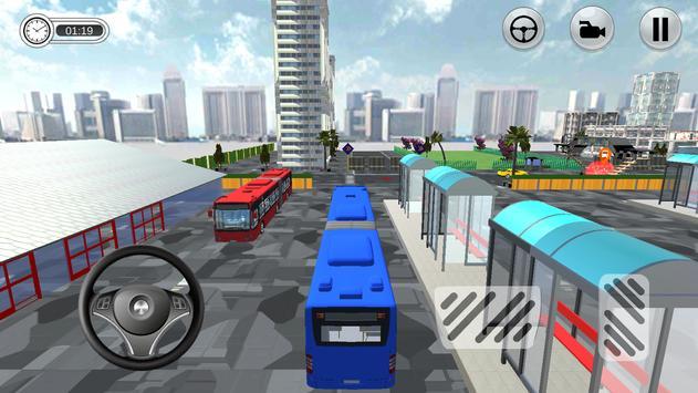 鉸接式城市客車模擬器
