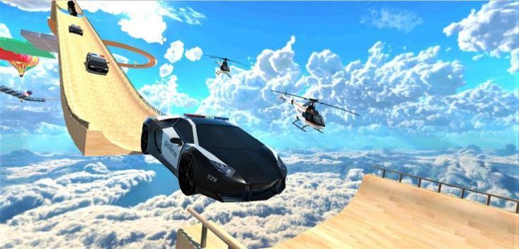天空特技警車