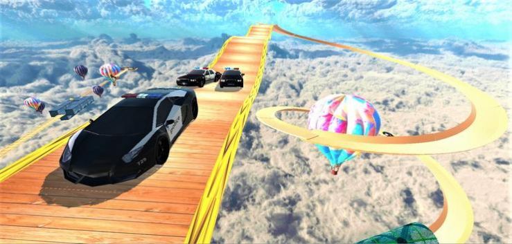 天空特技警車