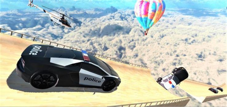 天空特技警車