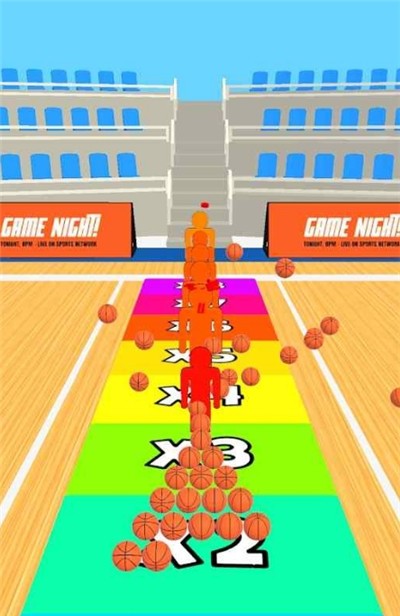 籃球倍增跑(Basketball Hoops)