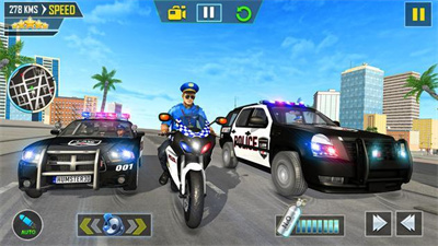 美利堅燈塔警察(Police Bike Game)