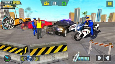 美利堅燈塔警察(Police Bike Game)