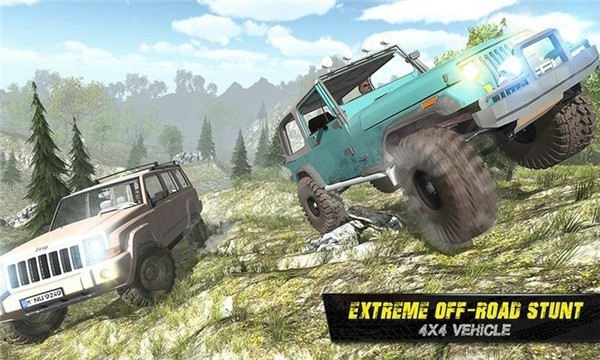 4×4越野吉普車駕駛