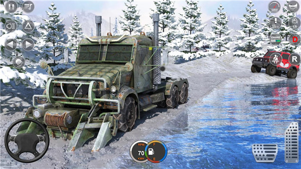 雪地越野比賽2021(Offroad Mud Truck Snow Driving)