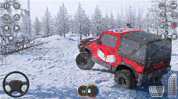 雪地越野比賽2021(Offroad Mud Truck Snow Driving)