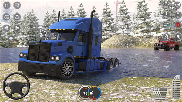 雪地越野比賽2021(Offroad Mud Truck Snow Driving)