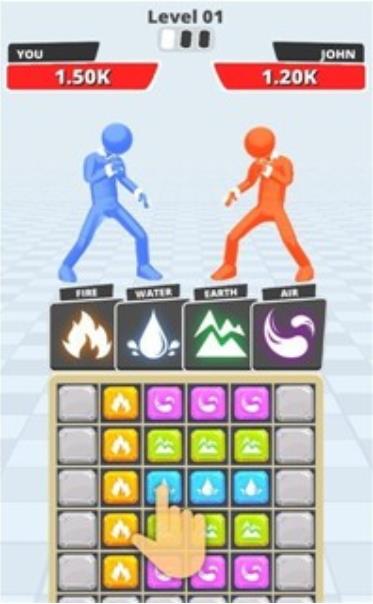 元素消消格斗