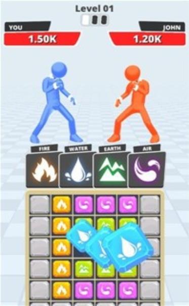 元素消消格斗