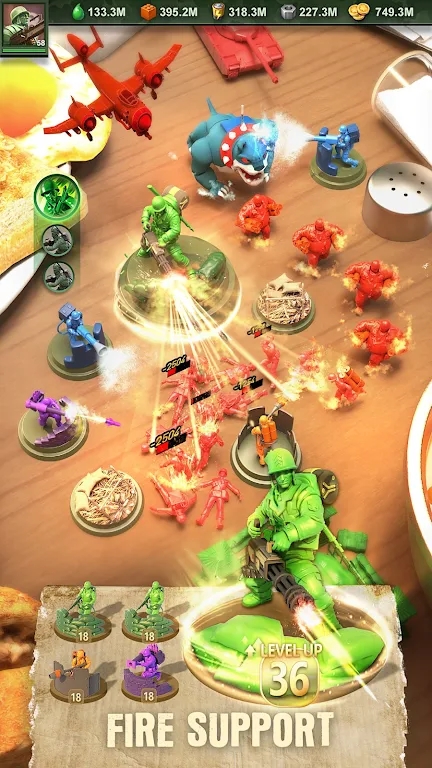 玩具军人防御合并(Toy Army Men Defense)