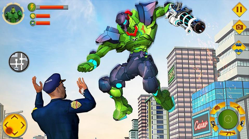 怪物機(jī)器人改裝車(chē)(Incredible Monster Robot Transform Car)