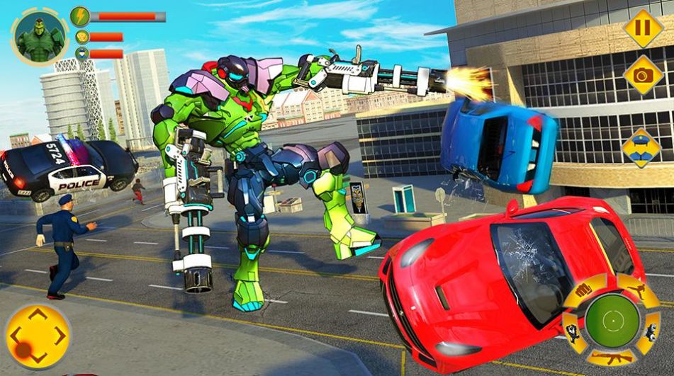 怪物機(jī)器人改裝車(chē)(Incredible Monster Robot Transform Car)