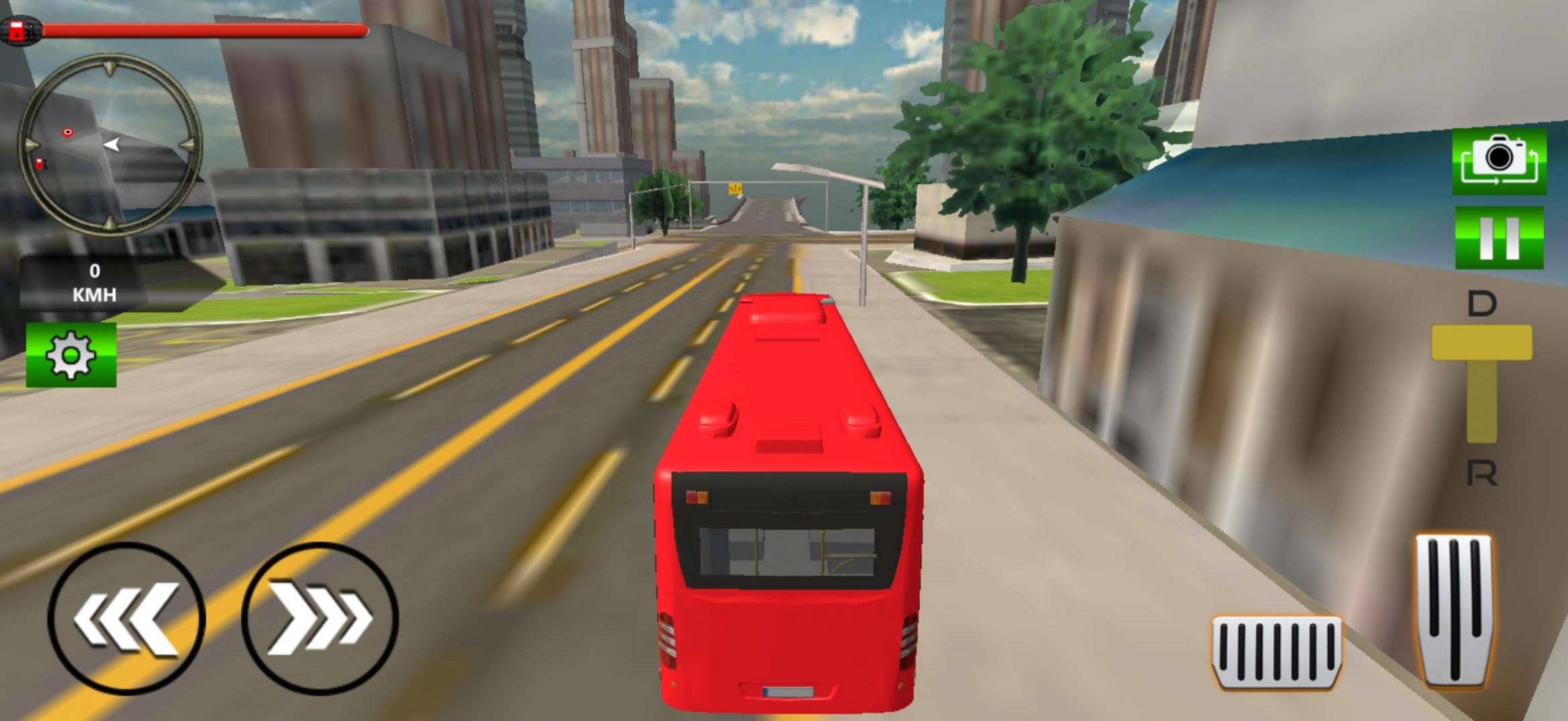 豪華旅游城市公交車司機(Luxury Tourist City Bus Driver)