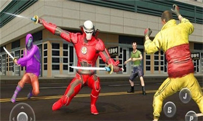 城市功夫格斗(NinjaSuperhero)