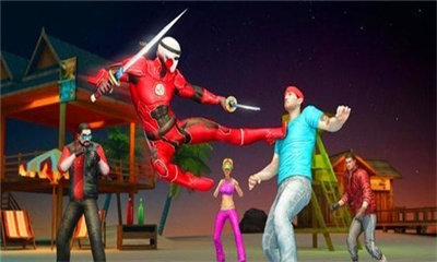 城市功夫格斗(NinjaSuperhero)