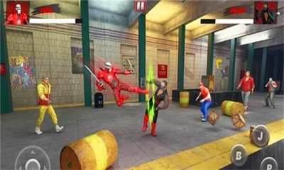 城市功夫格斗(NinjaSuperhero)