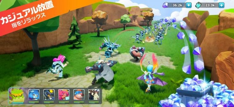 放置战士生存危机(いけー！放置戦士)