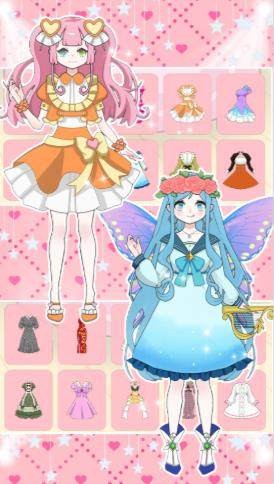 櫻校裝扮少女