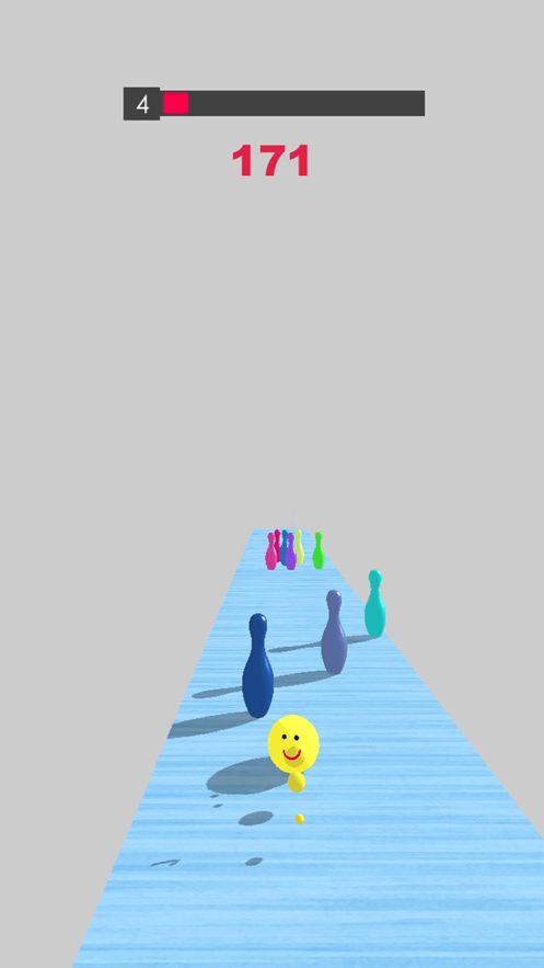 保龄球短跑(Bowling dash)