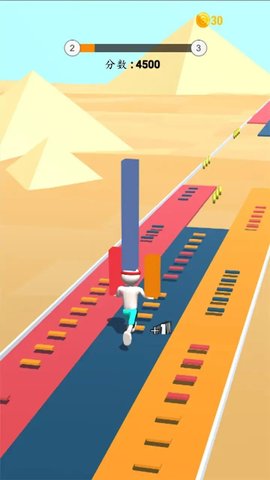 填滿馬路
