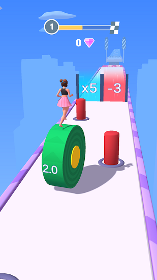杂技卷尺跑酷(Strip Roll)